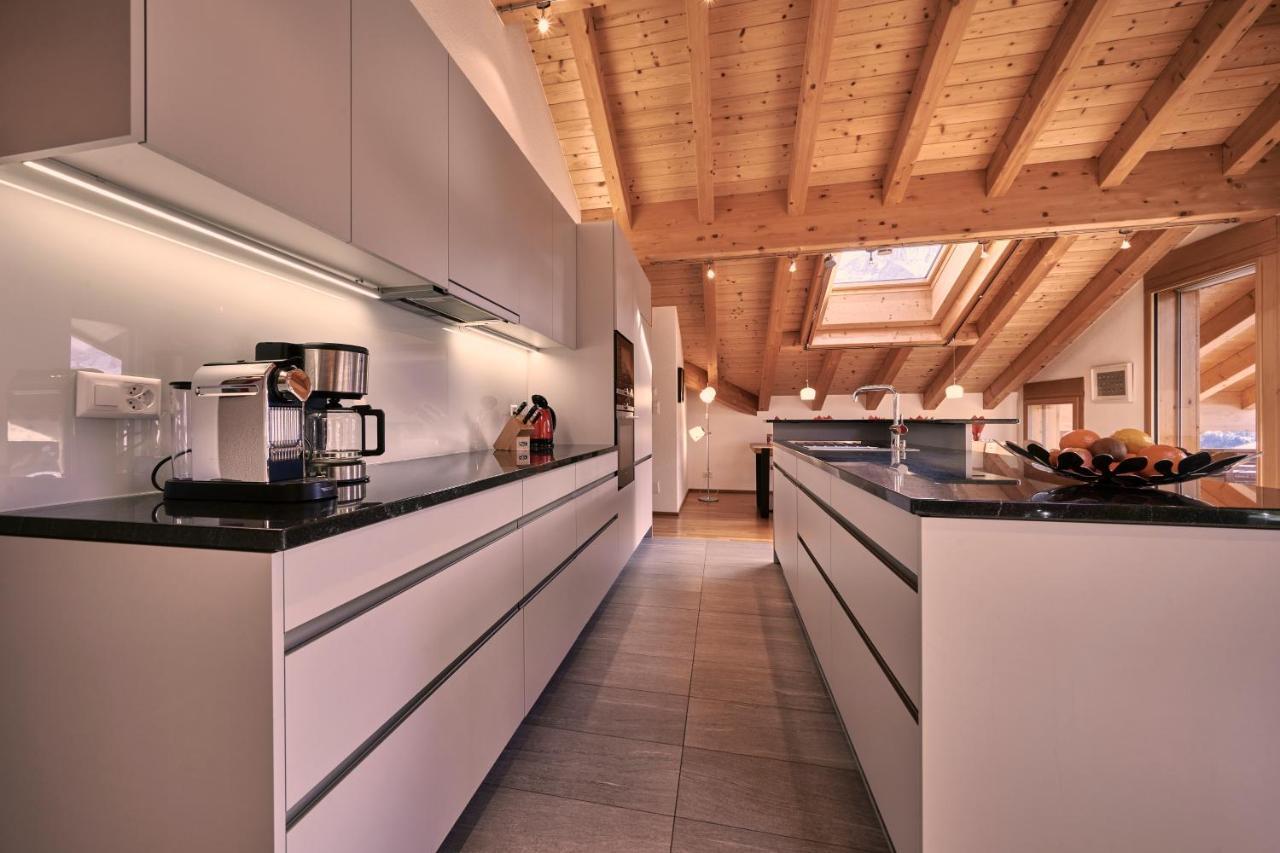 Chalet Bergfrieden Penthouse Wengen Extérieur photo