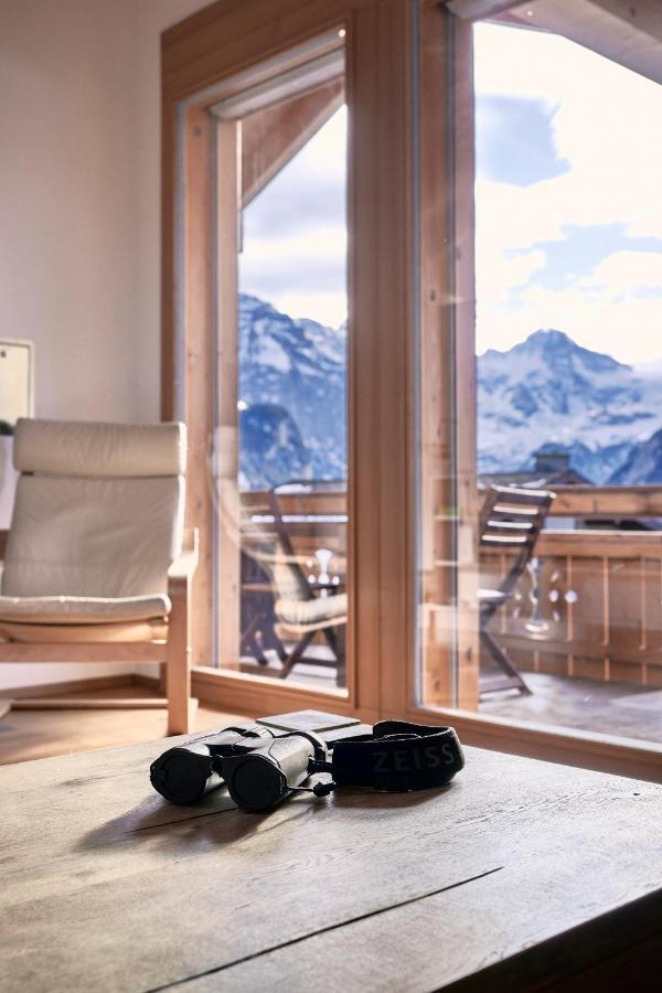 Chalet Bergfrieden Penthouse Wengen Extérieur photo