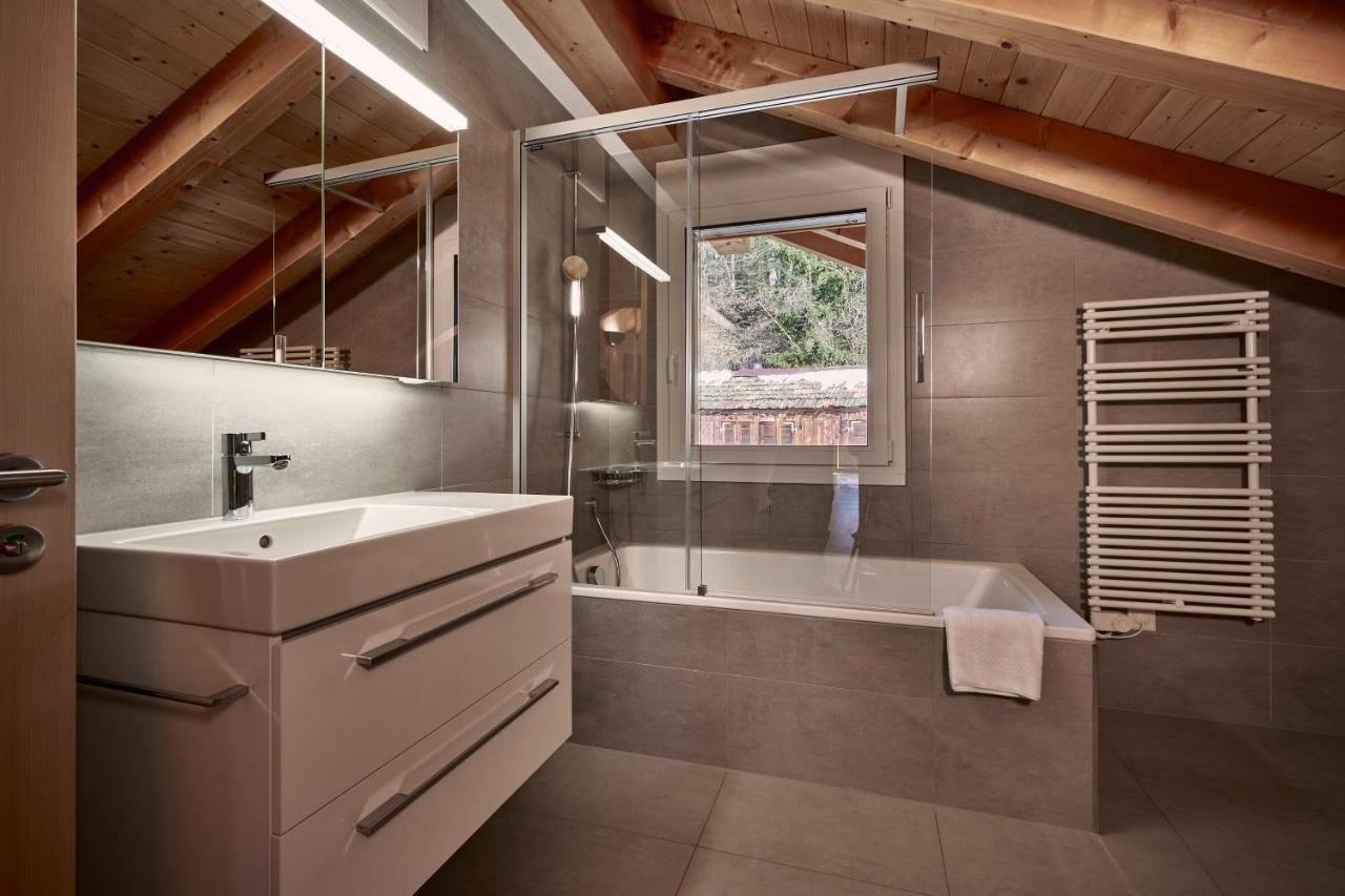 Chalet Bergfrieden Penthouse Wengen Extérieur photo